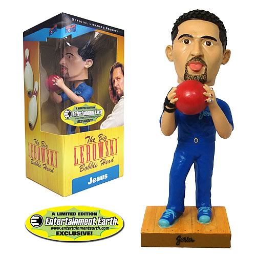 The Big Lebowski Jesus Bobble Head - EE Exclusive Blue